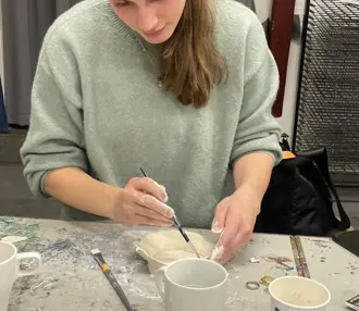 Krea-aften med veninderne